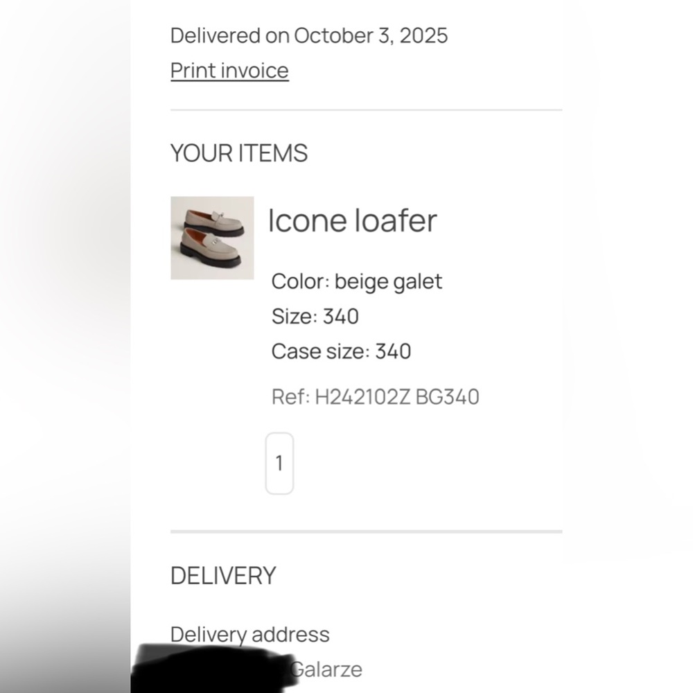 Hermes Icone loafer beige galet - Picture 9 of 9